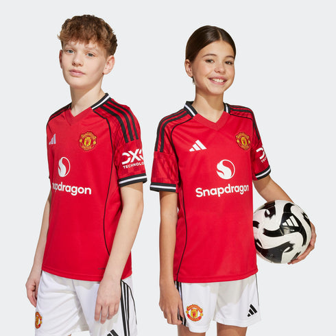 Manchester United 2025/26 Maillot Domicile Junior