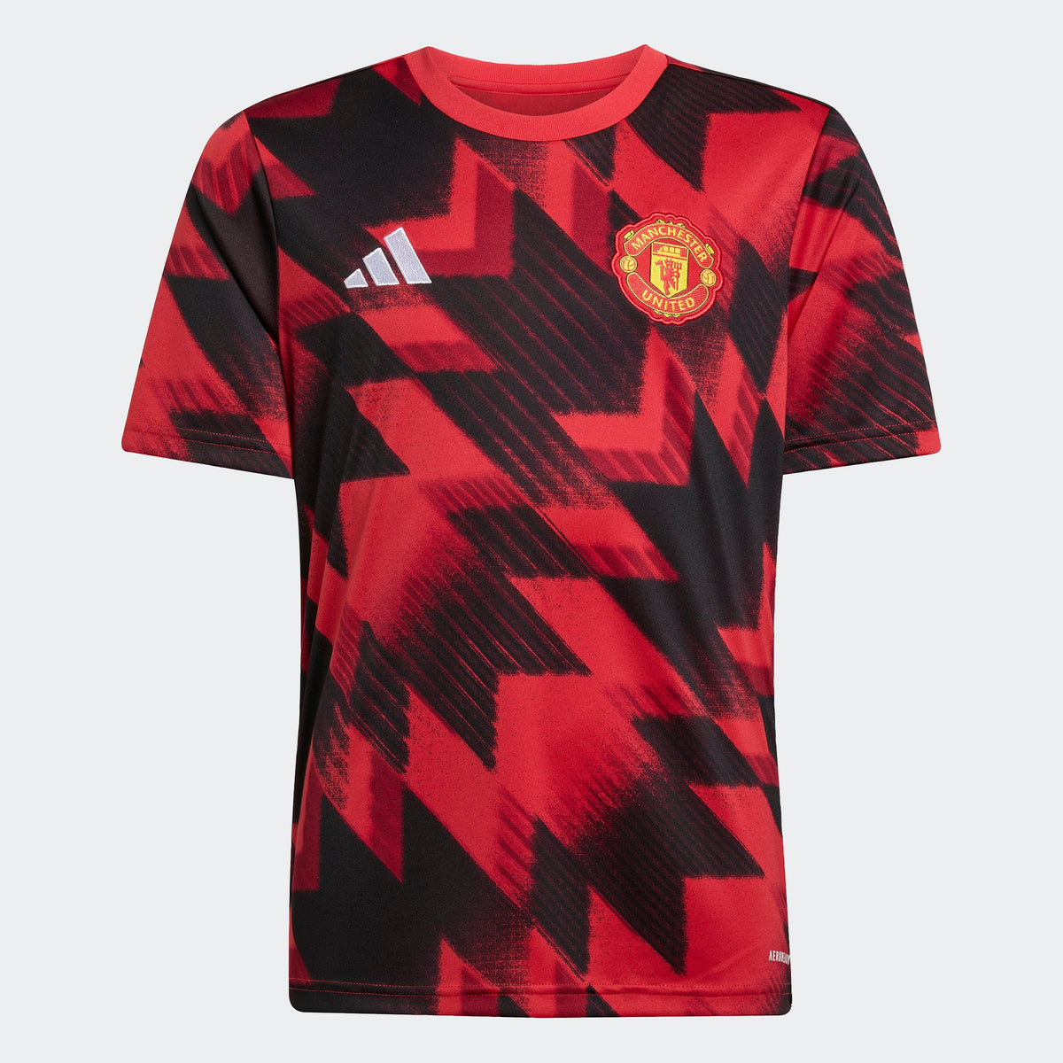 Nike ManchesterUnitedフリース シャツ　マンチェスター　刺繍 Manchester United 25/26 Youth Pre-Match Jersey – Planète Foot