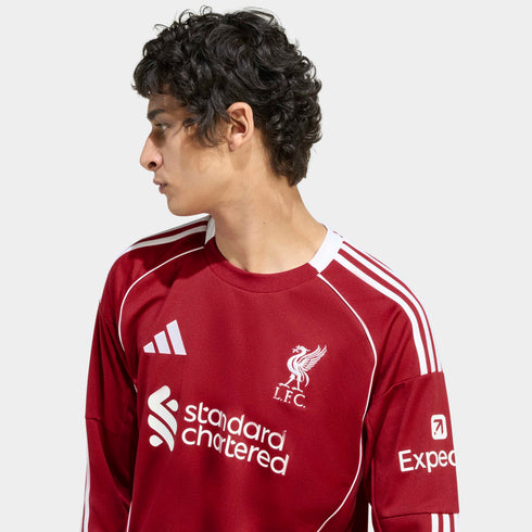 Liverpool FC 2025/26 Men's Long Sleeve Home Jersey