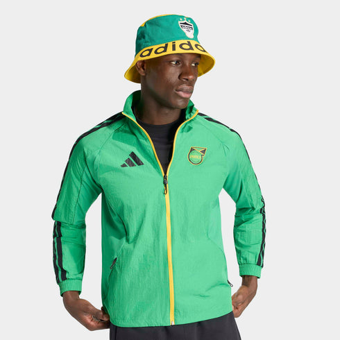 Jamaica 26 x Bob Marley Men's Home Anthem Jacket - Planète Foot