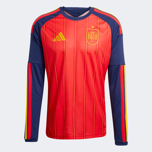 Spain 26 Men's Home Long Sleeve Jersey