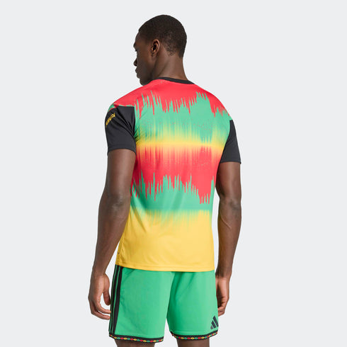 Jamaica 26 x Bob Marley Men's Home Pre Match Jersey - Planète Foot