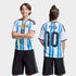 Argentina 26 MESSI #10 Youth Home Jersey