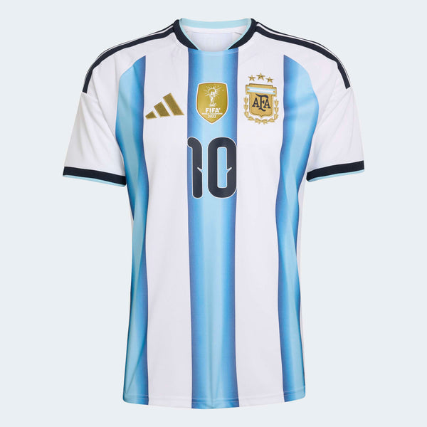 Argentina 26 MESSI #10 Men's Home Jersey