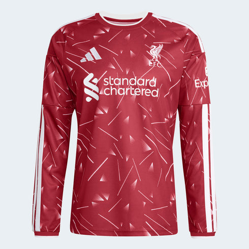 Liverpool FC 26/27 Men's Long Sleeve Home Jersey