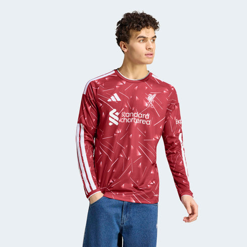 Liverpool FC 26/27 Men's Long Sleeve Home Jersey