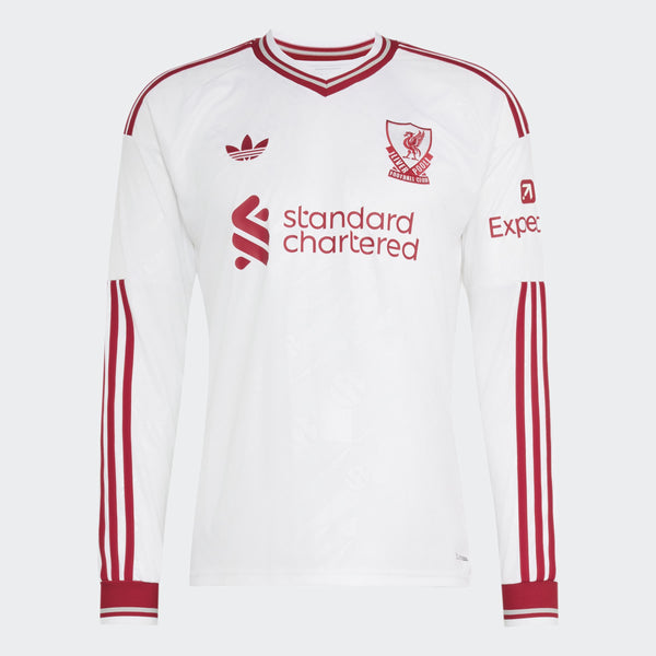 Liverpool FC 26/27 Men's Long Sleeve Away Jersey - Planète Foot