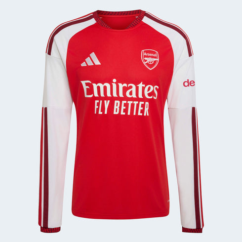 Arsenal 26/27 Men's Long Sleeve Home Jersey - Planète Foot