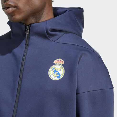 Real Madrid 2025/26 Veste d'avant-match Z.N.E. pour Homme