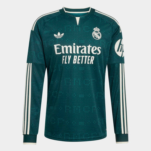 Real Madrid 26/27 Men's Long Sleeve Away Jersey - Planète Foot