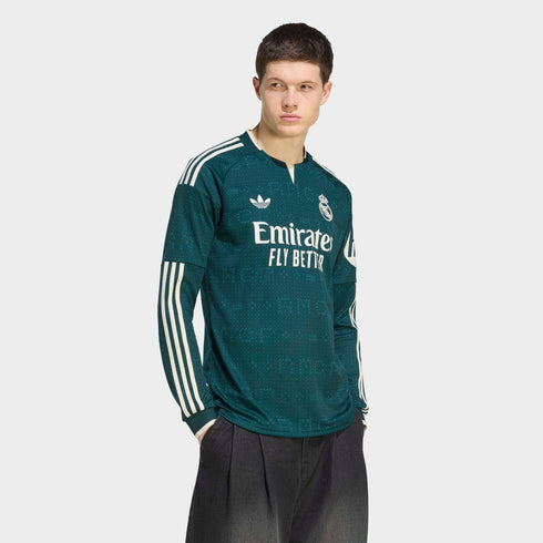 Real Madrid 26/27 Men's Long Sleeve Away Jersey - Planète Foot