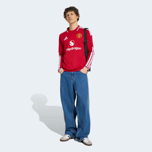 Manchester United 26/27 Men's Long Sleeve Home Jersey - Planète Foot