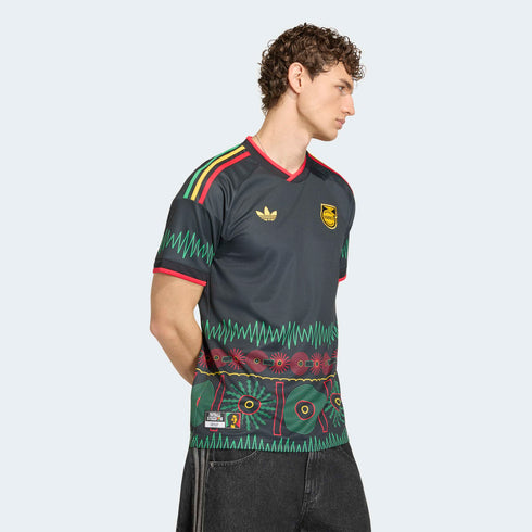 Jamaica 26 x Bob Marley Men's Away Jersey - Planète Foot