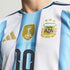 Argentina 26 MESSI #10 Men's Home Authentic Jersey