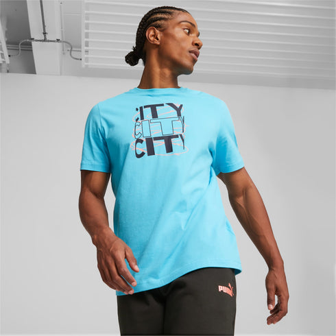 Manchester City FC FtblCulture Men's Graphic Tee