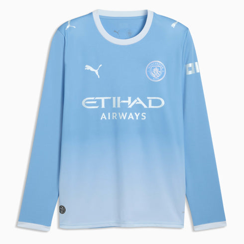 Manchester City 26/27 Men's Long Sleeve Home Jersey