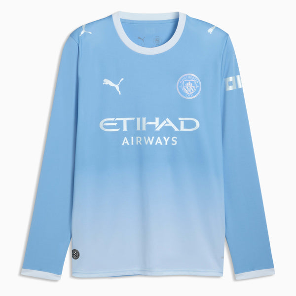 Manchester City 26/27 Men's Long Sleeve Home Jersey