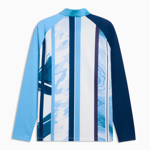 Manchester City Men's Warmup Quarter-Zip Top