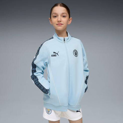 Manchester City FC 2025/26 Veste d'avant-match KING Junior