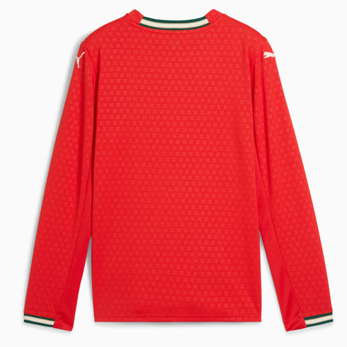 Portugal 2025 Maillot Domicile Junior à manches longues