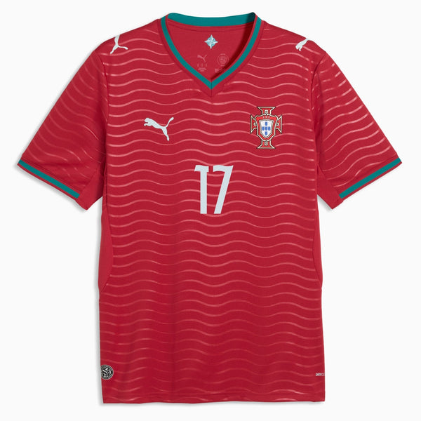 Portugal 26 Maillot Domicile pour RAFA LEÃO #17 Homme