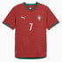 Portugal 26 RONALDO #7 Men's Home Authentic Jersey