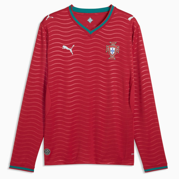 Portugal 26 Men's Long Sleeve Home Jersey