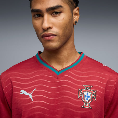 Portugal 26 Men's Long Sleeve Home Jersey - Planète Foot