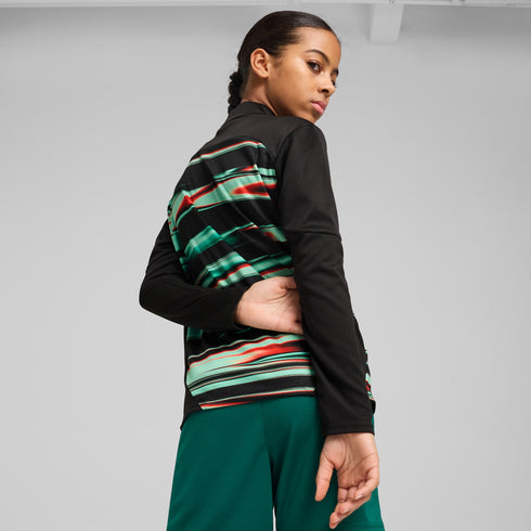 Portugal Haut d'avant-match à fermeture éclair 1/4 Junior