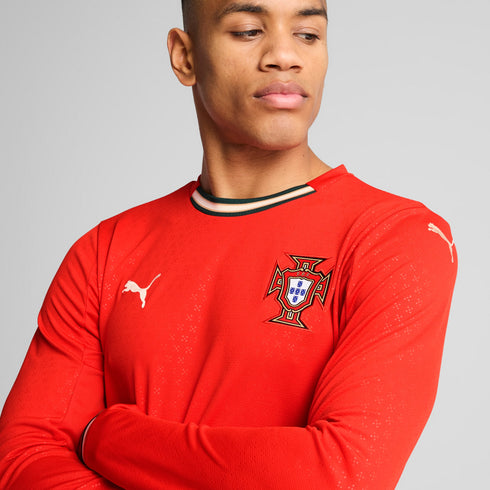 Portugal 2025 Maillot Domicile à manches longues pour Homme