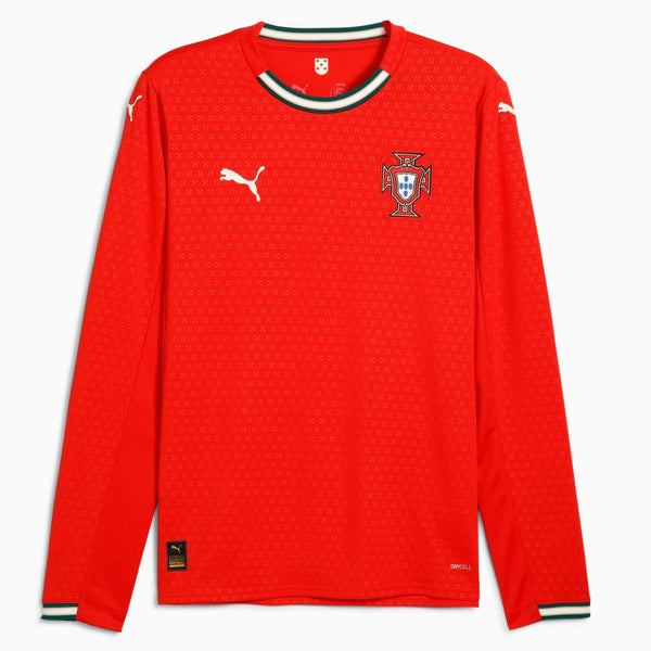 Portugal 2025 Maillot Domicile à manches longues pour Homme
