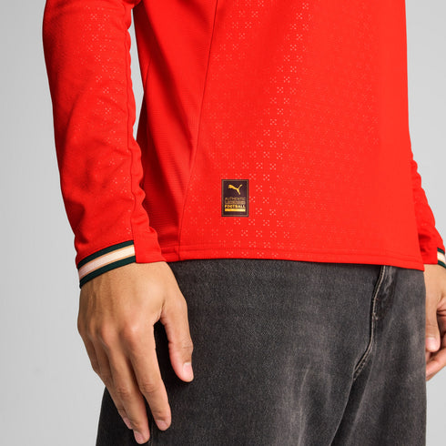 Portugal 2025 Maillot Domicile à manches longues pour Homme