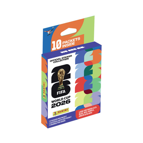 FIFA World Cup 2026™ Official Stickers Mega Blaster Box (10 Packets)