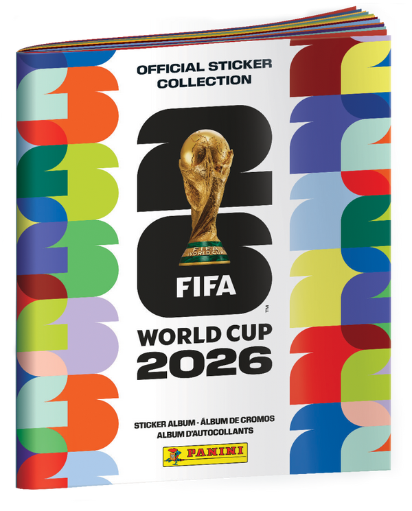 Ensemble d'autocollants officiel Coupe du Monde de la FIFA 2026™ (Album + 28 autocollants)