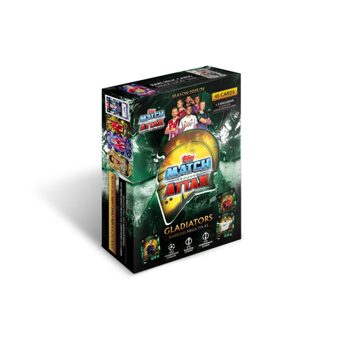 Match Attax 25/26 UEFA Champions League Cards - Mega Tin (48 cards + 3 LE)