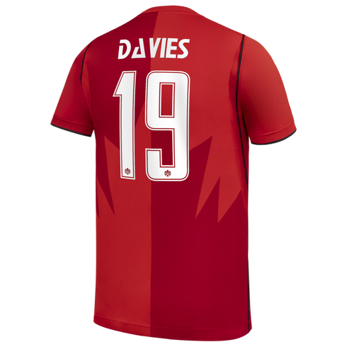 Canada 26 DAVIES #19 Men's Home Jersey - Planète Foot