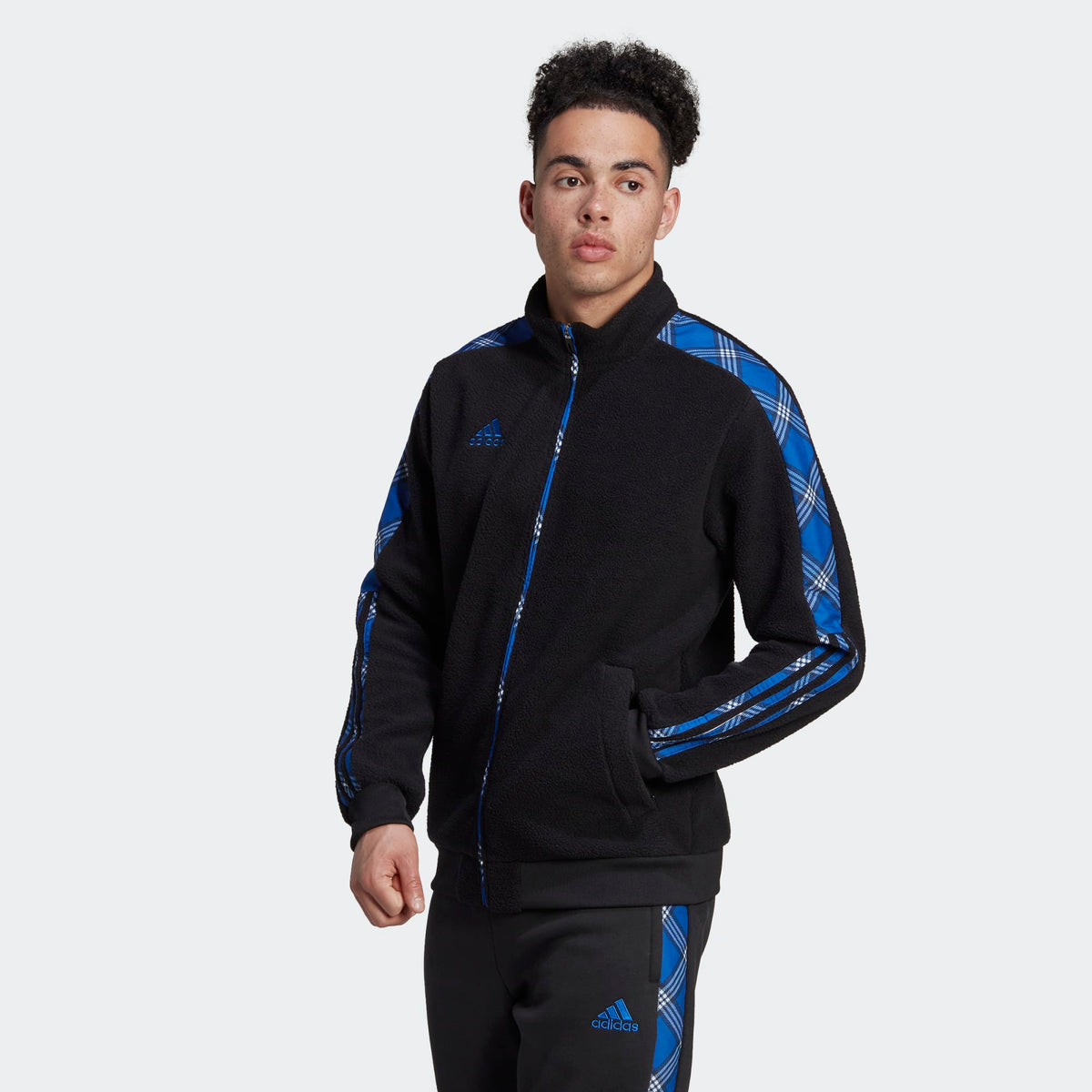 Adidas winterized track jacket