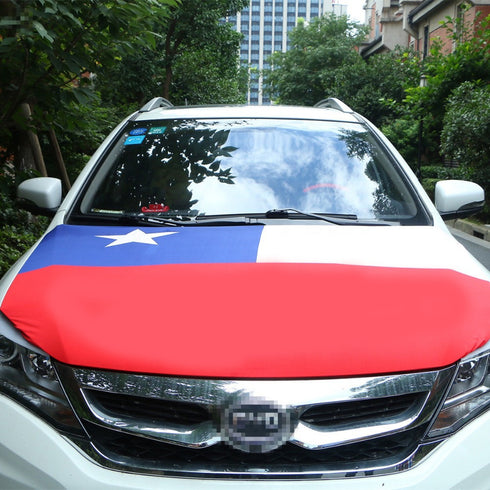 Country Flag Car Hood Cover - Planète Foot