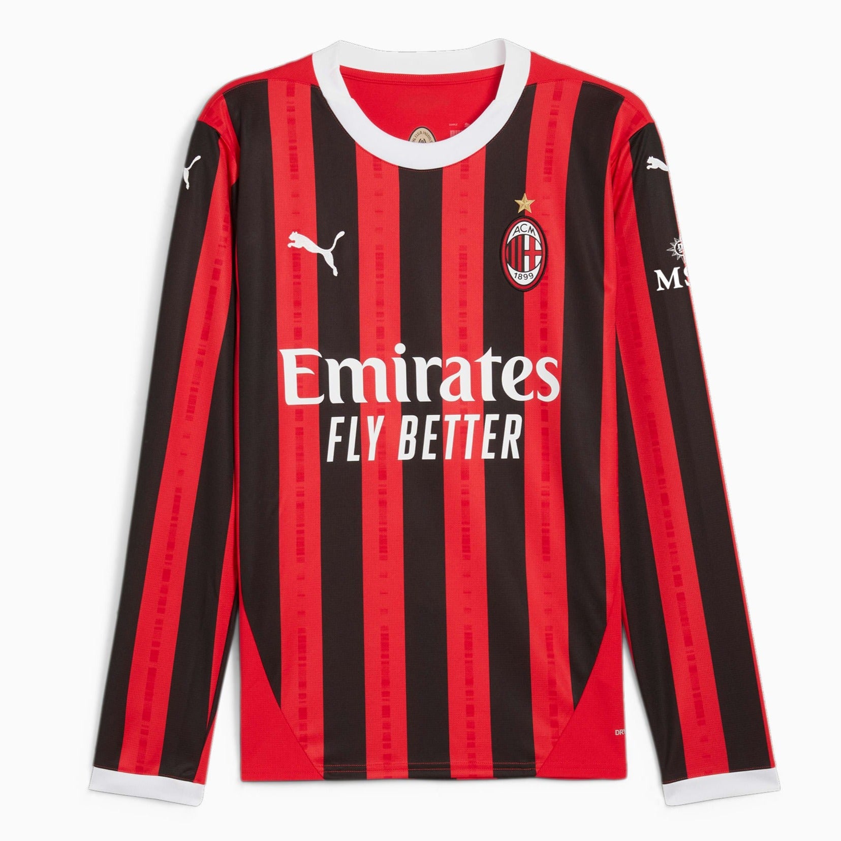 AC Milan 2024 25 Maillot Domicile a manches longues pour Homme