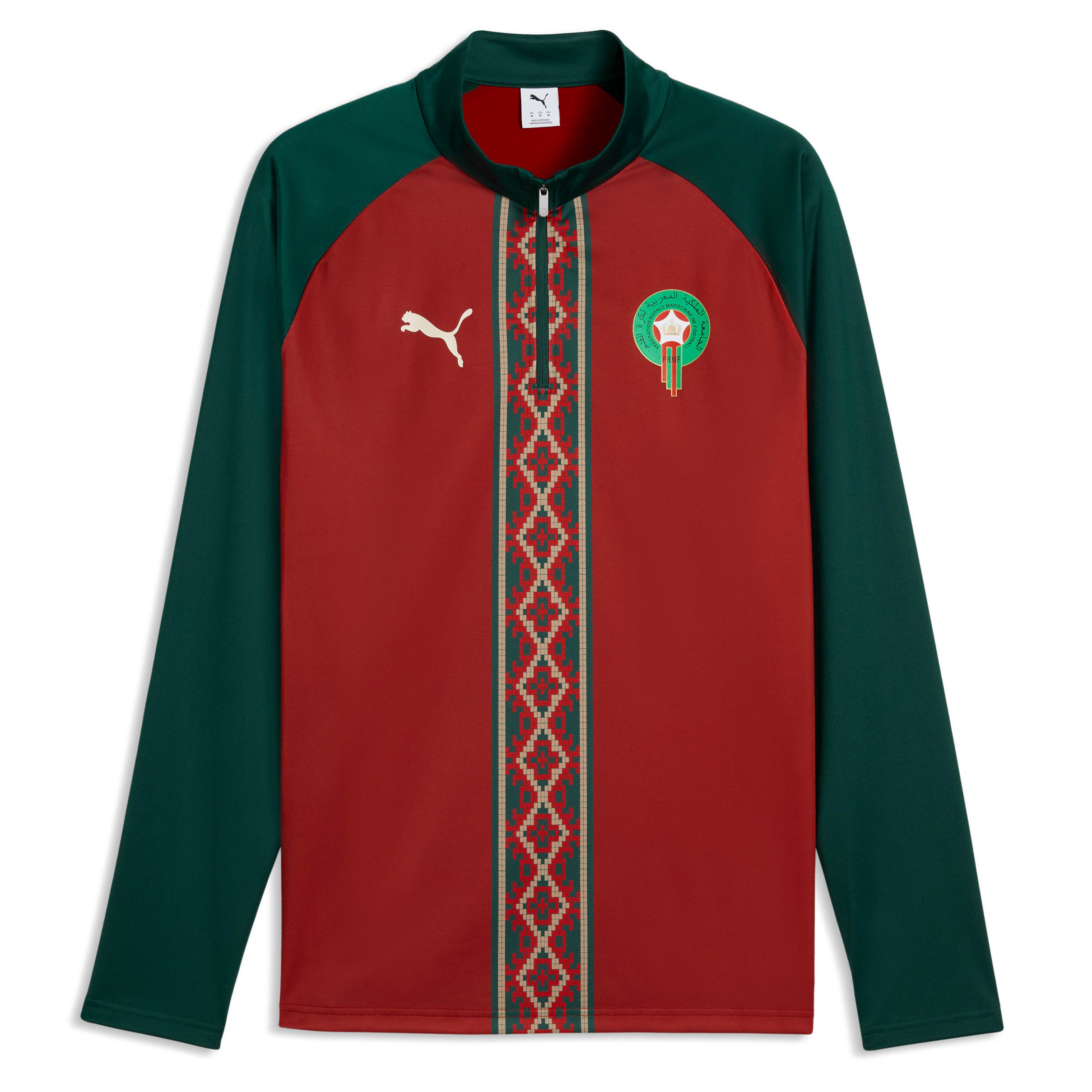 Morocco 26 Men's Warmup 1/4 Zip Top – Planète Foot