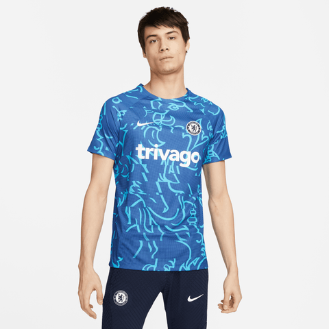 Chelsea FC Men's Dri-FIT Pre-Match Short-Sleeve Top